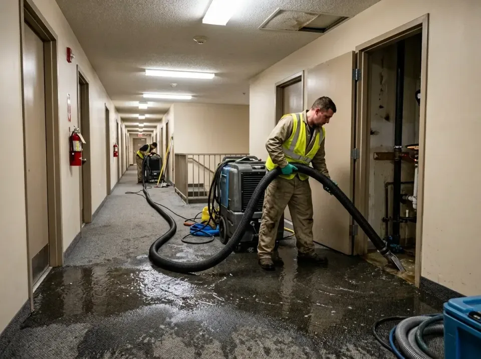 multi-unit-apartment-hallway-f-005 — frequently asked questions, Emergency Burst Pipe Water Extraction & Removal in Carmi, IL